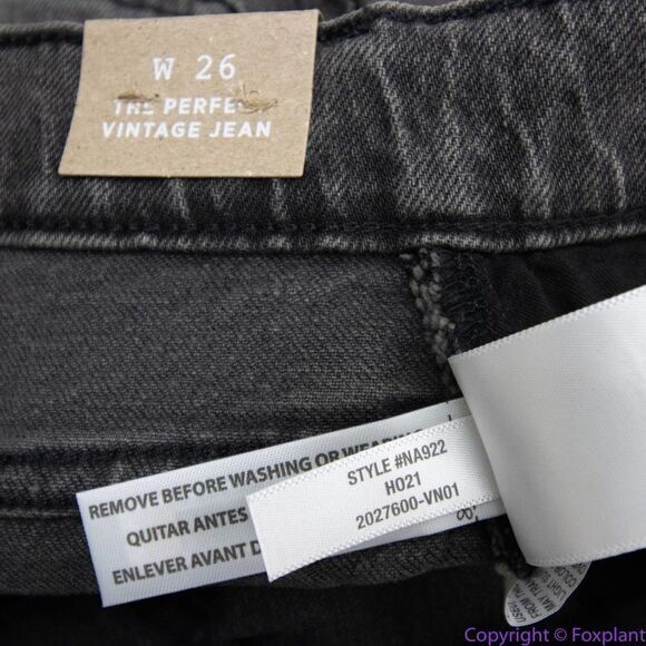 NEW Madewell Perfect Vintage Jean‎ in Cosner Wash: Knee-Rip Edition, 26 - Picture 15 of 16